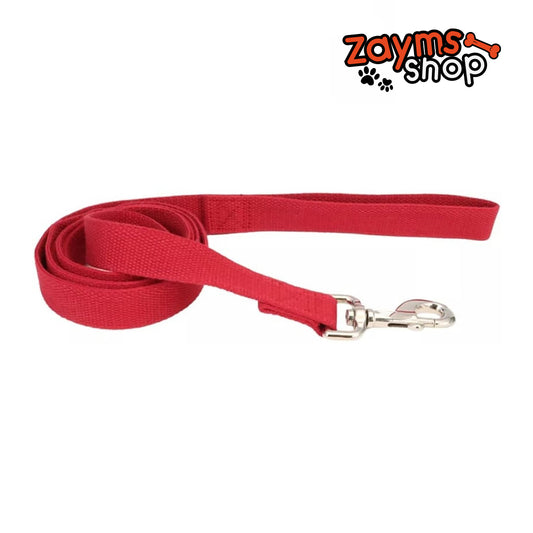 Zayms - Dog Lead Cranberry Red - 6 feet x 5/8"W